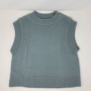 NWT H&M Light Blue Sweater Vest